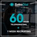 60 Telemarketing Hours + 1 Week Recruiting